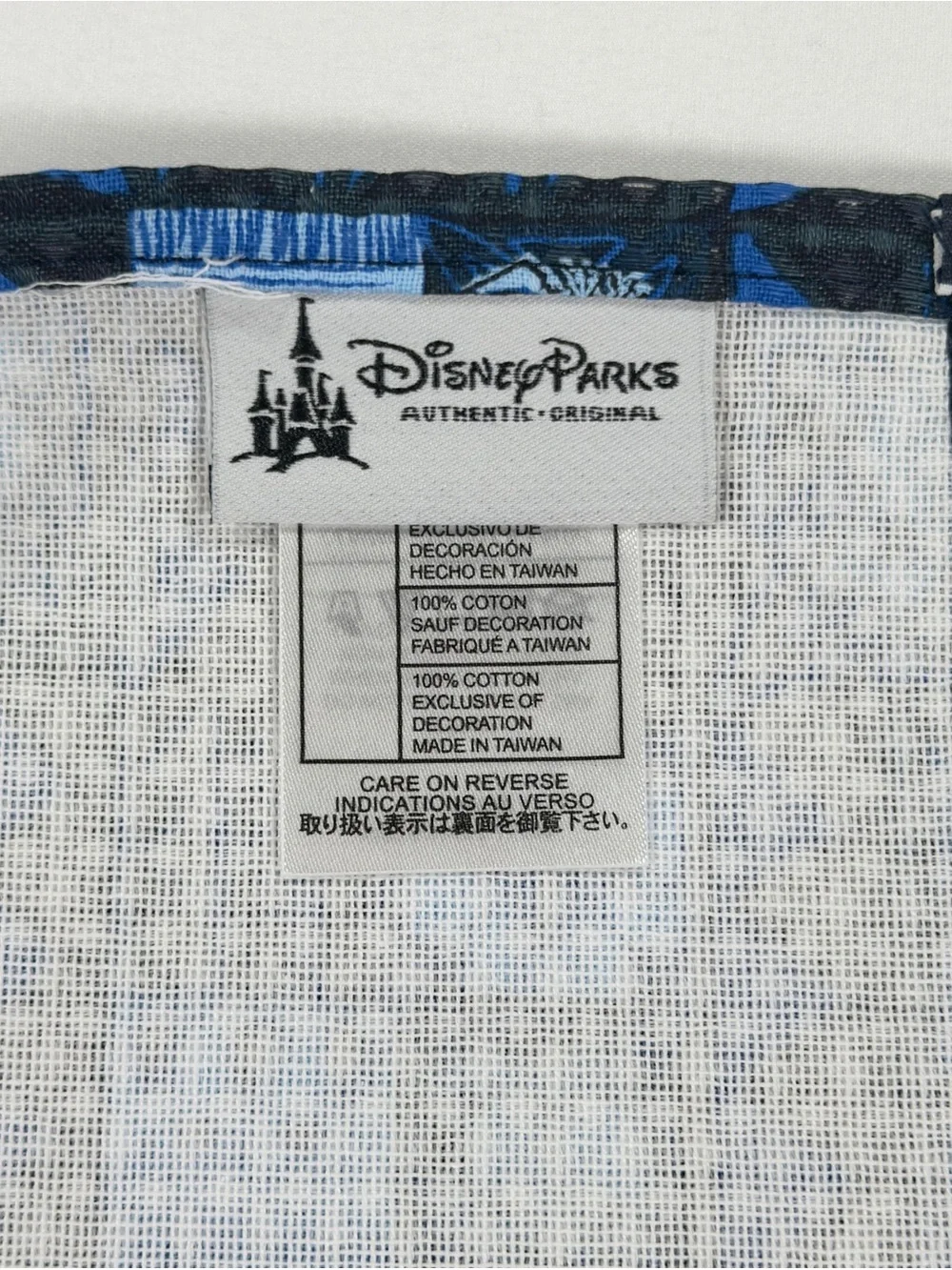 Disney Parks Lilo & Stitch Kitchen Towels 2 Pack Ohana Aloha Blue Cotton NWT New